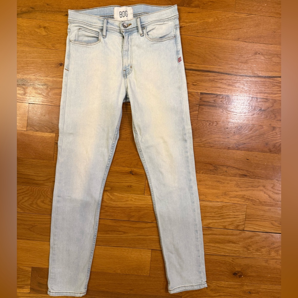 BDG Men's Faded Denim Slim Jeans